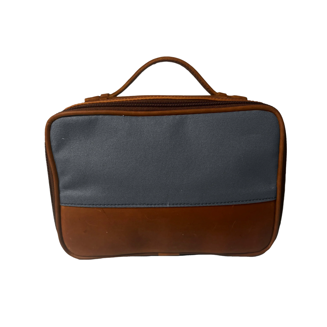 Jon Hart JH Dopp Kit in Smoke Canvas