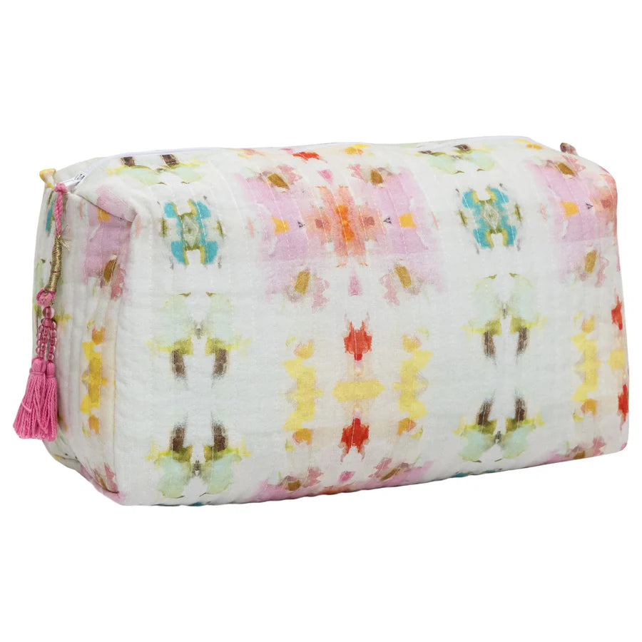 Laura Park Large Cosmetic Bag in Giverny