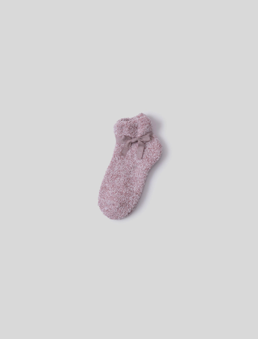 Barefoot Dreams CozyChic® Heathered Tennis Socks in Teaberry