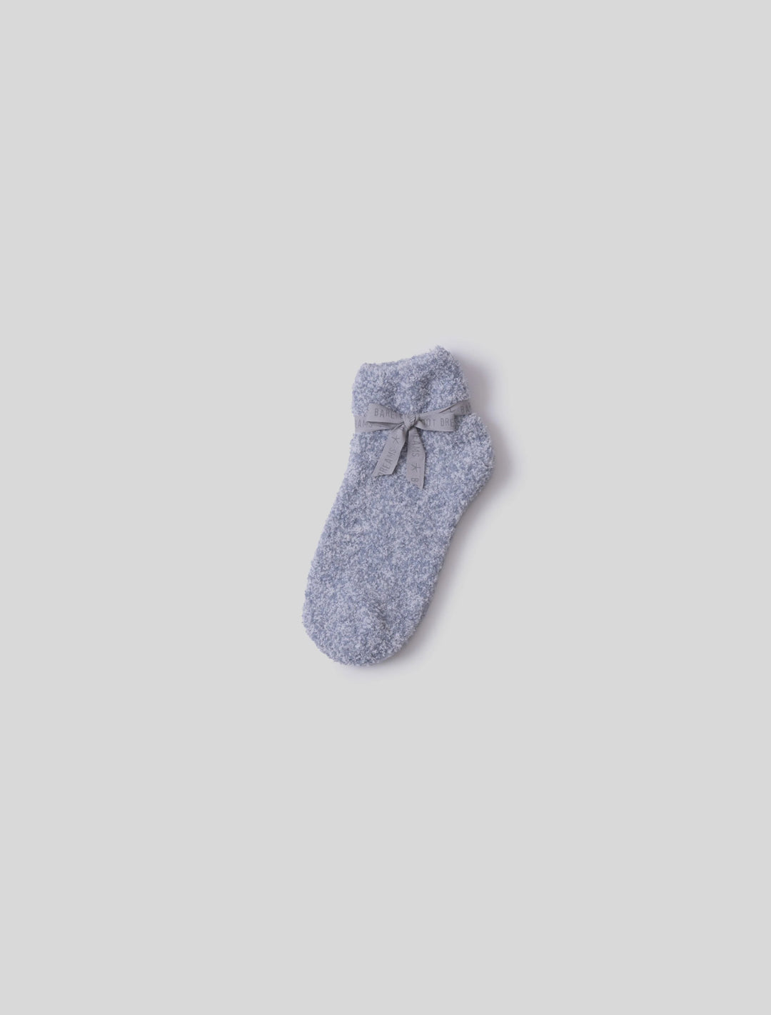 Barefoot Dreams CozyChic® Heathered Tennis Socks in Heathered Snow Drop
