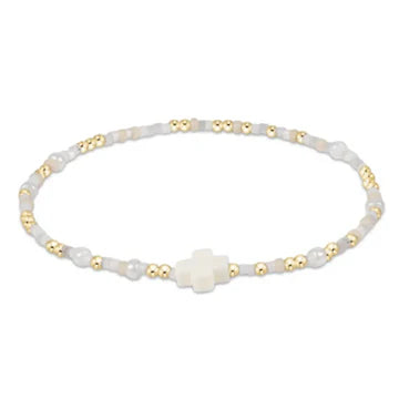 Enewton Egirl Hope Unwritten Signature Cross Bracelet- Call Me On My Shellphone