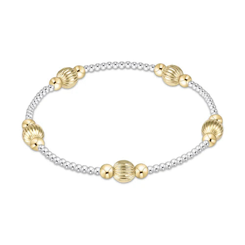 Enewton - Purpose Dignity Pearl 6mm Bead Bracelet - Mixed Metal