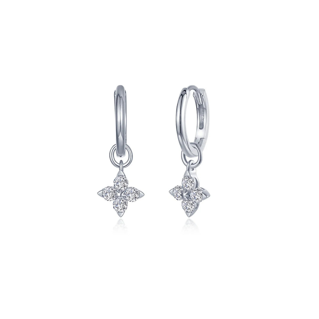 Lafonn Flower Drop Earrings