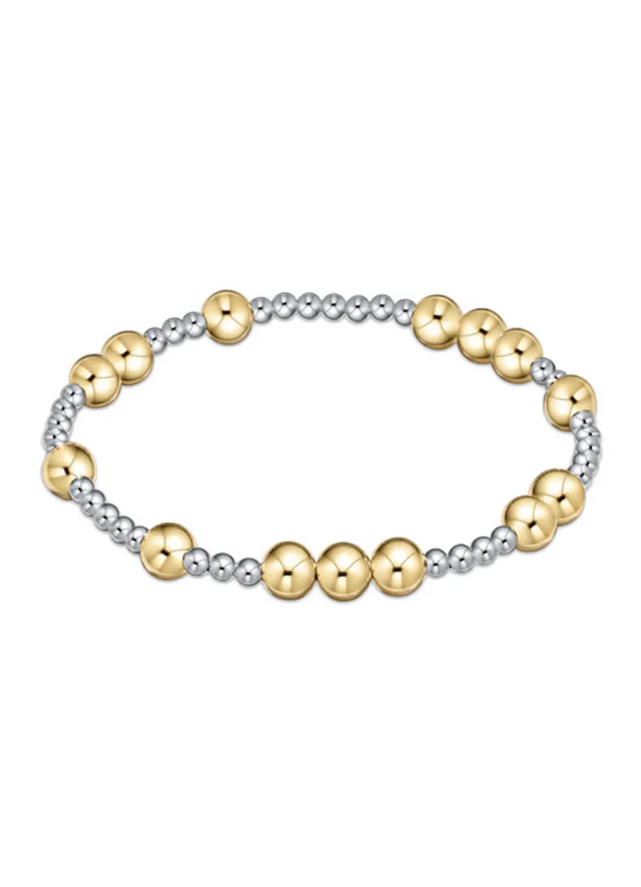 enewton: Hope Unwritten 6mm Beaded - Mixed Metal