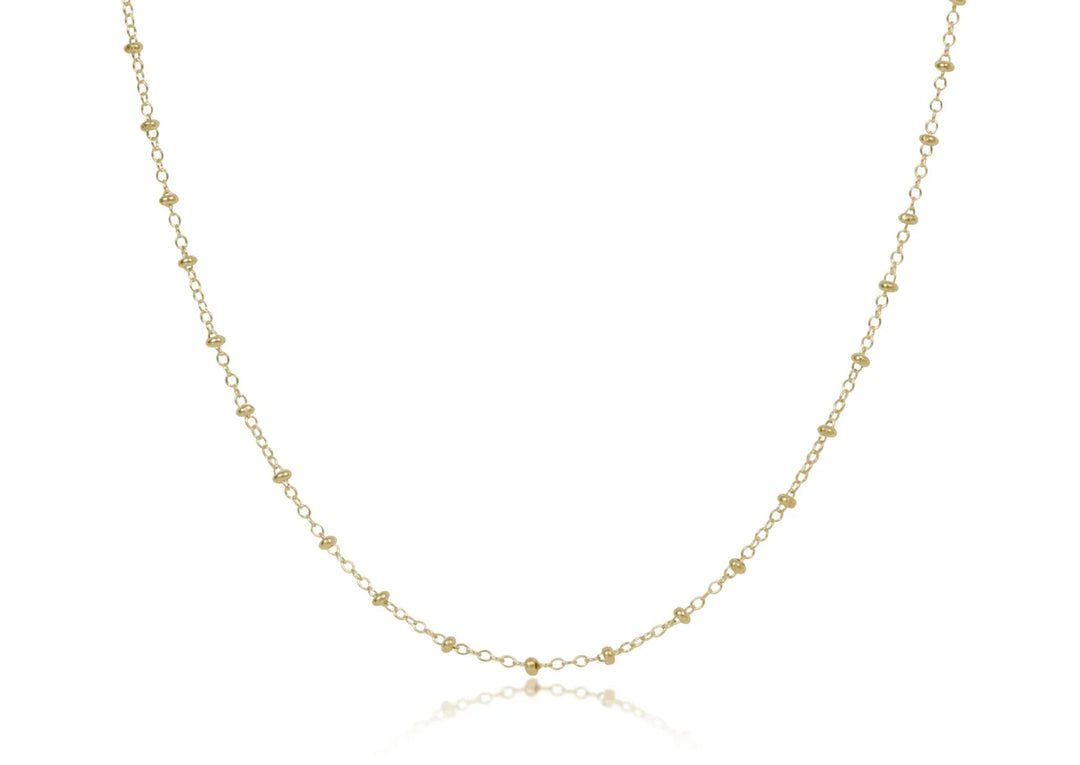 enewton 17"choker simplicity chain gold - classic 2mm gold