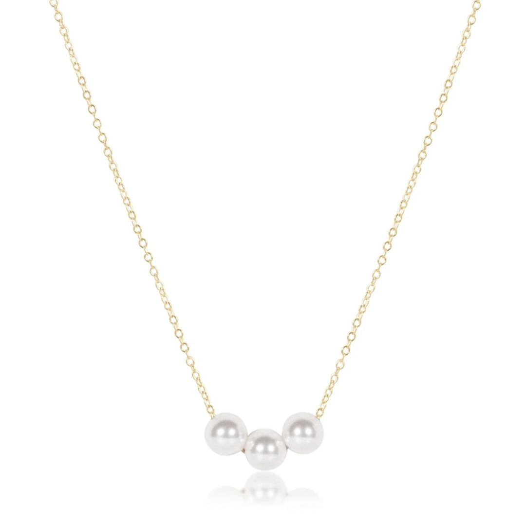 enewton 16" Necklace Gold- joy pearl