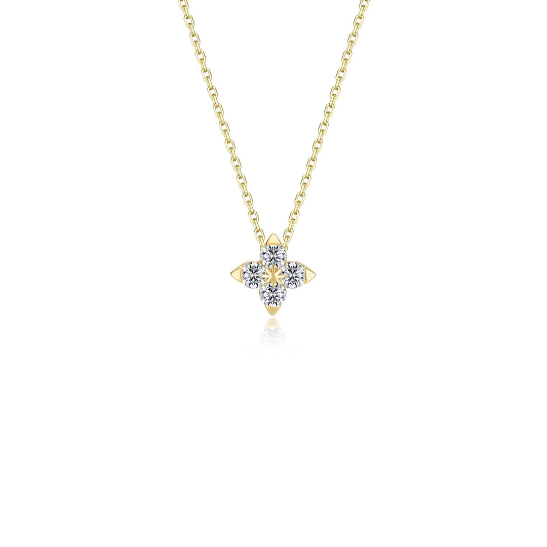 Lafonn 18" Trillium Bloom Necklace
