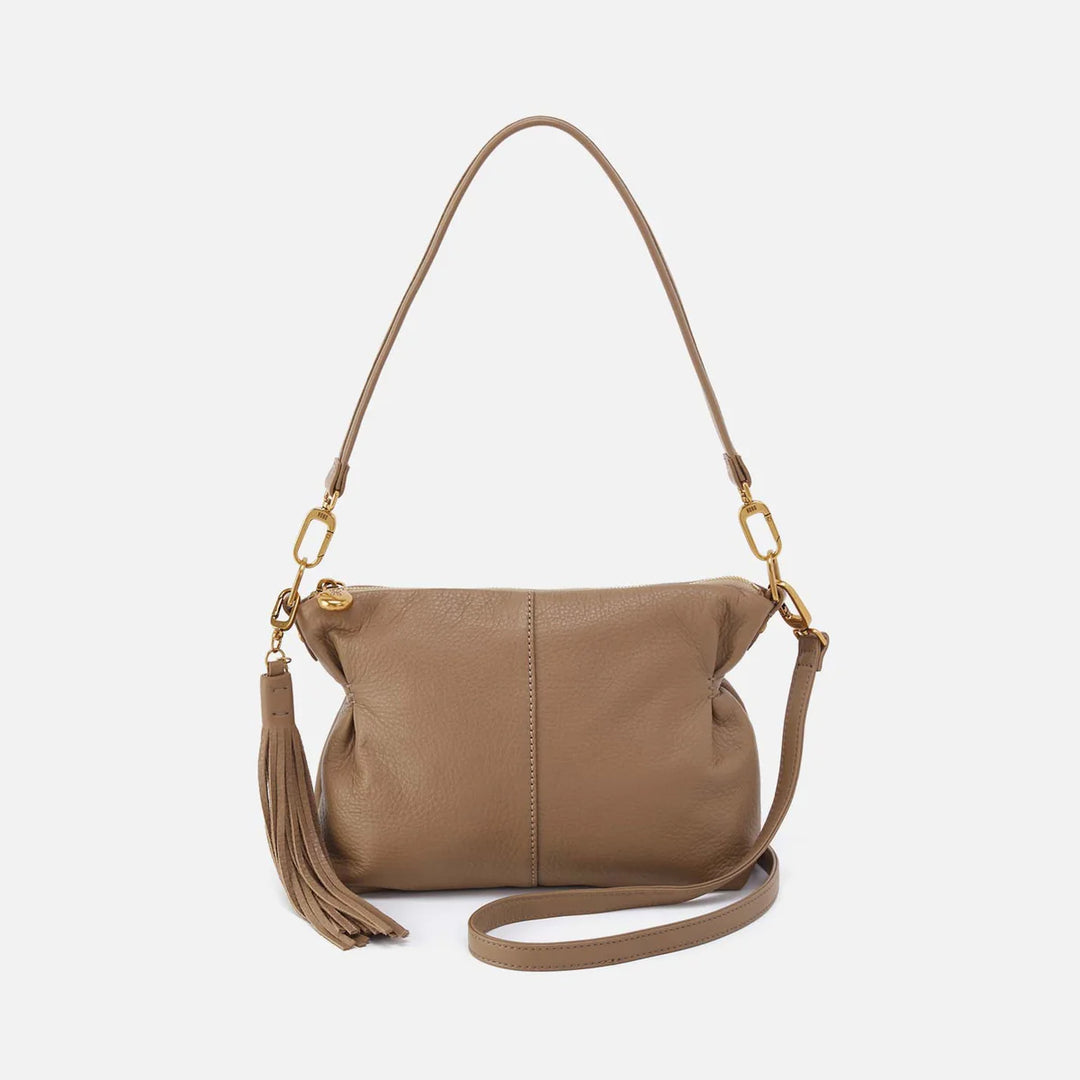 Hobo Kori Crossbody in Pebbled Leather | Cedar Sagebrush