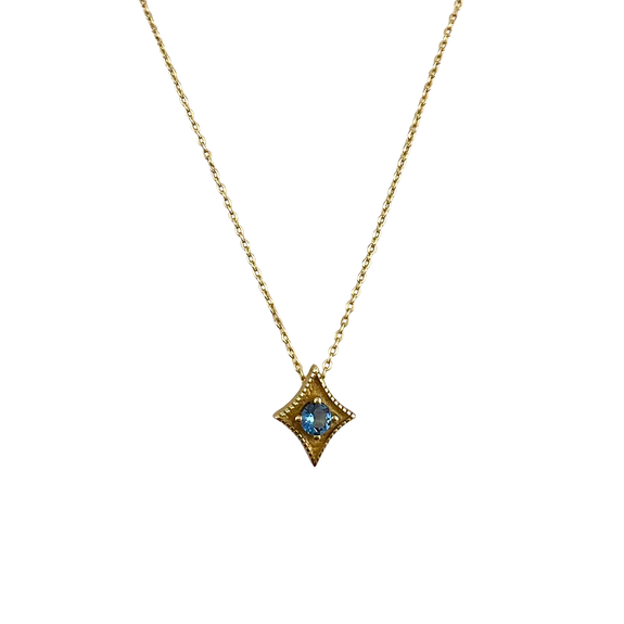 Waxing Poetic A Star is Born Birthstone Necklace- December