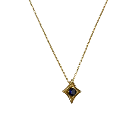 Waxing Poetic A Star is Born Birthstone Necklace- September