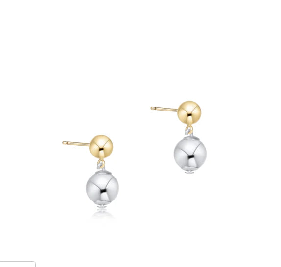 Enewton Classic 8mm Ball Drop Stud - Mixed Metal