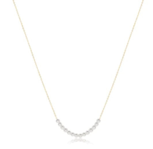 enewton Classic Beaded Bliss Necklace - 4mm Pearl