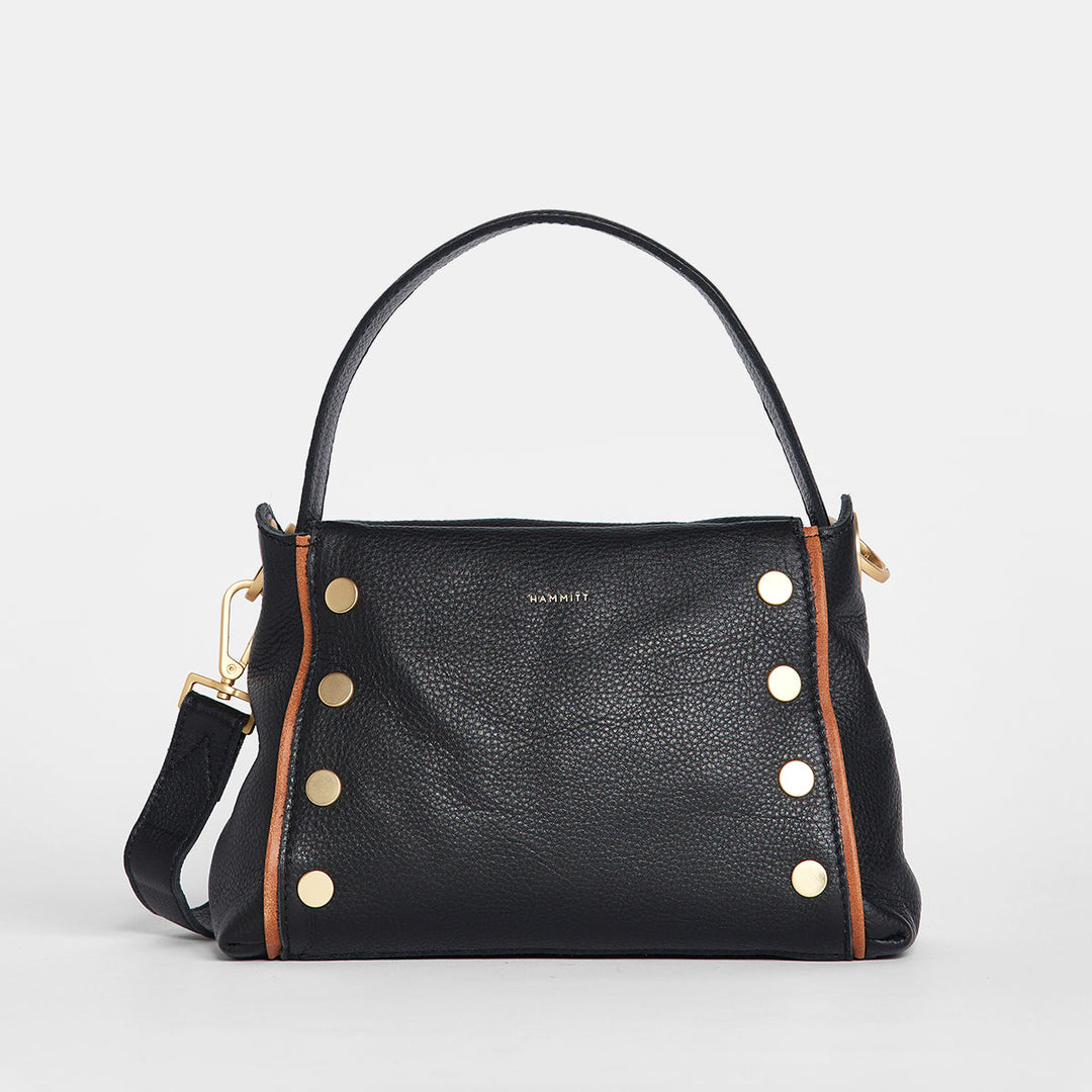 Hammitt Bryant Med Shoulder Bag in North End | Brushed Gold