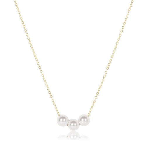 enewton 16" necklace gold - joy pearl