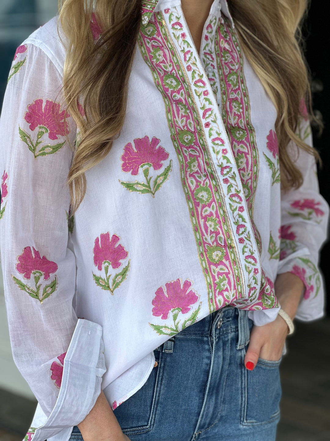 Bella Tu Kendra Top in Nicole Pink