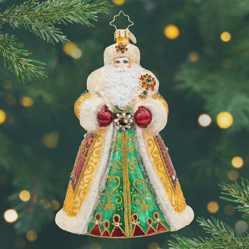 Christopher Radko Crown Of Christmas Ornament