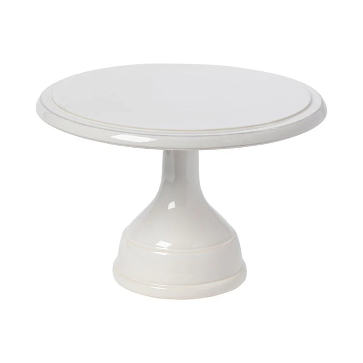 Casafina Fontana 11" Footed Plate IN White