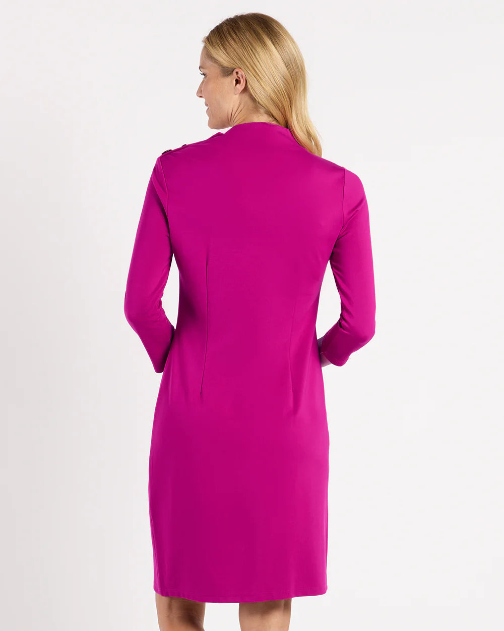 Jude Connally Gertie Dress in Deep Berry Gold