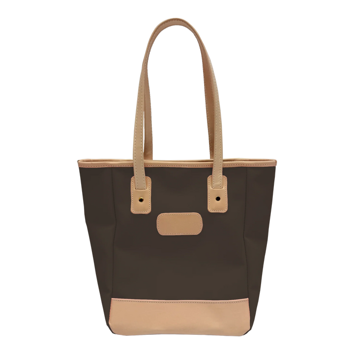 Jon Hart Alamo Heights Tote in Espresso Coated Canvas