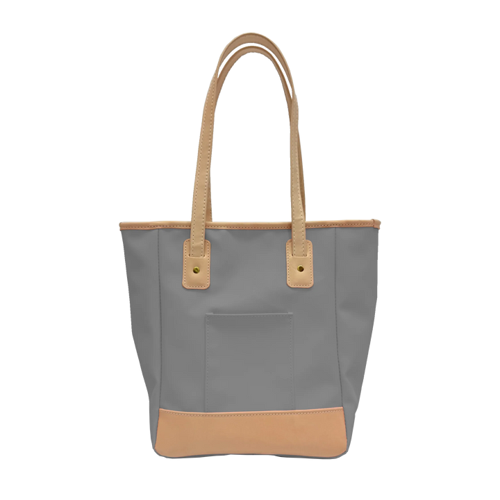 Jon Hart Alamo Heights Tote in Slate Coated Canvas