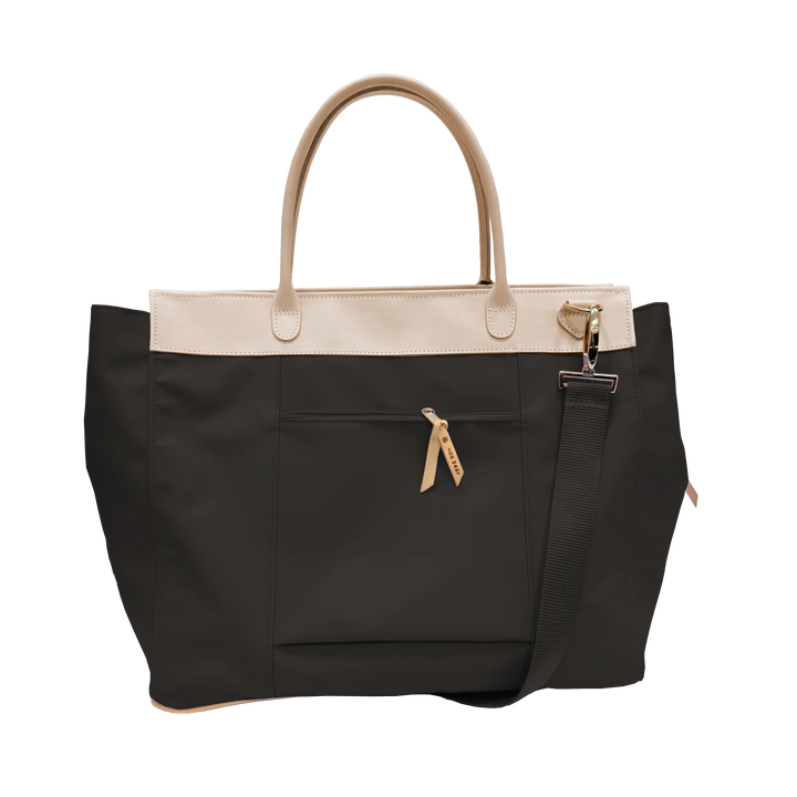 Jon Hart Burleson Bag in Espresso Coated Canvas