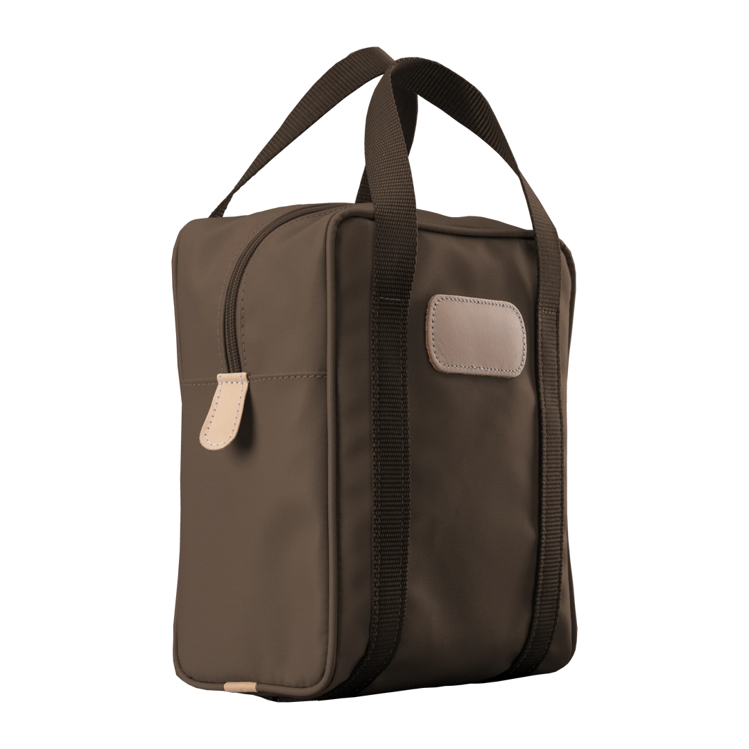 Jon Hart Shag Bag in Espresso Coated Canvas