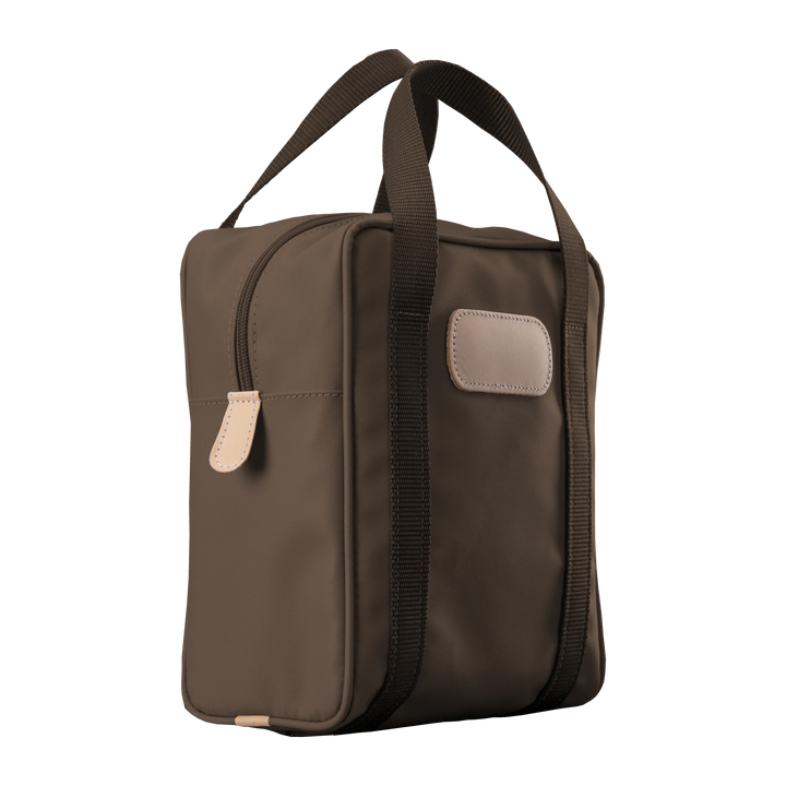 Jon Hart Shag Bag in Espresso Coated Canvas