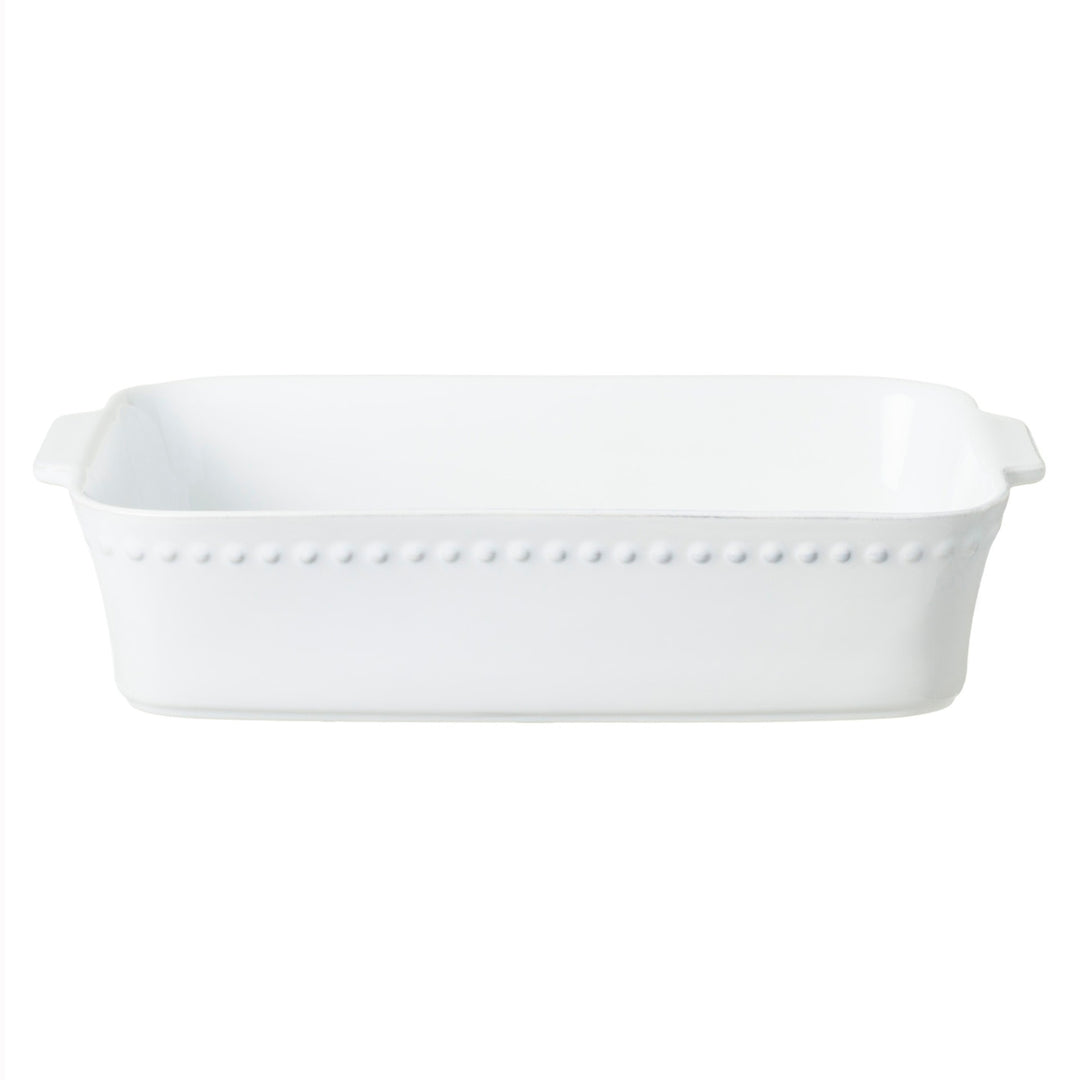 Costa Nova Large Rectangular Baker in Pearl