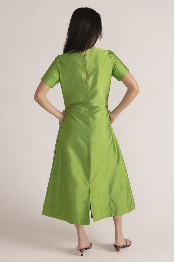 Thomas & Lourdes Georgia Dress in Green
