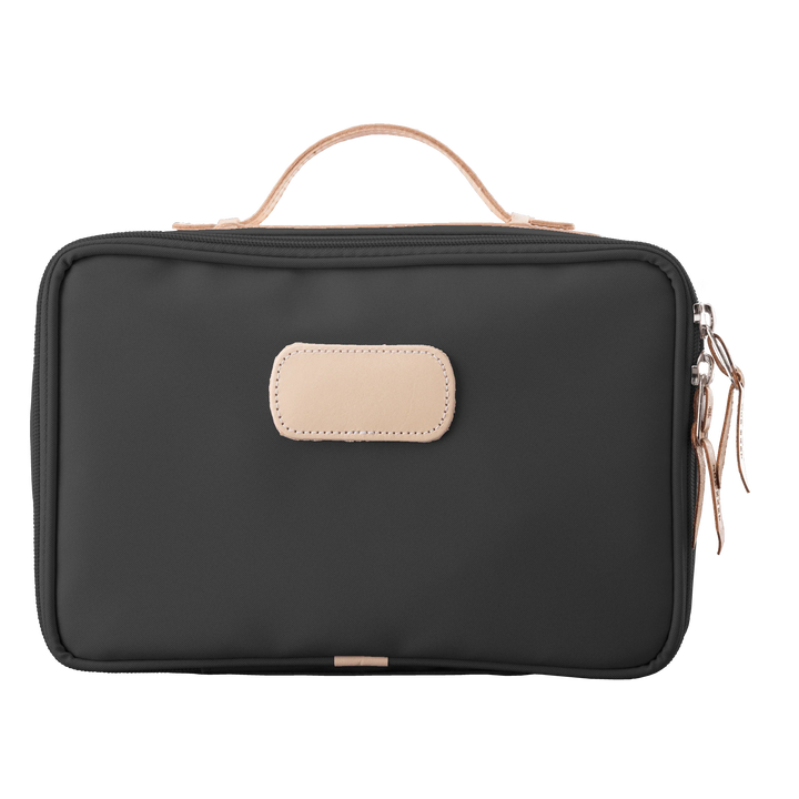 Jon Hart Large Travel Kit in Charcoal Coated Canvas