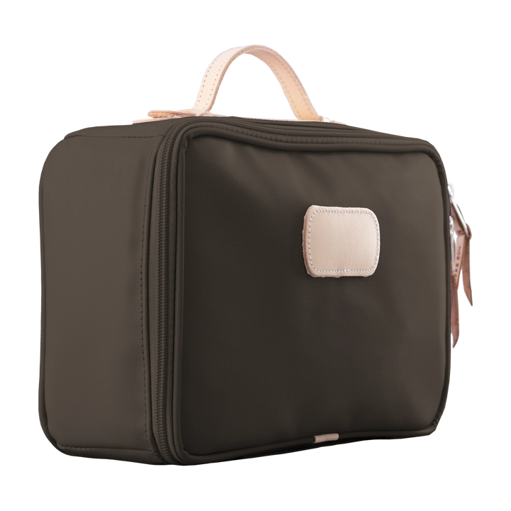 Jon Hart Large Travel Kit in Espresso Coated Canvas