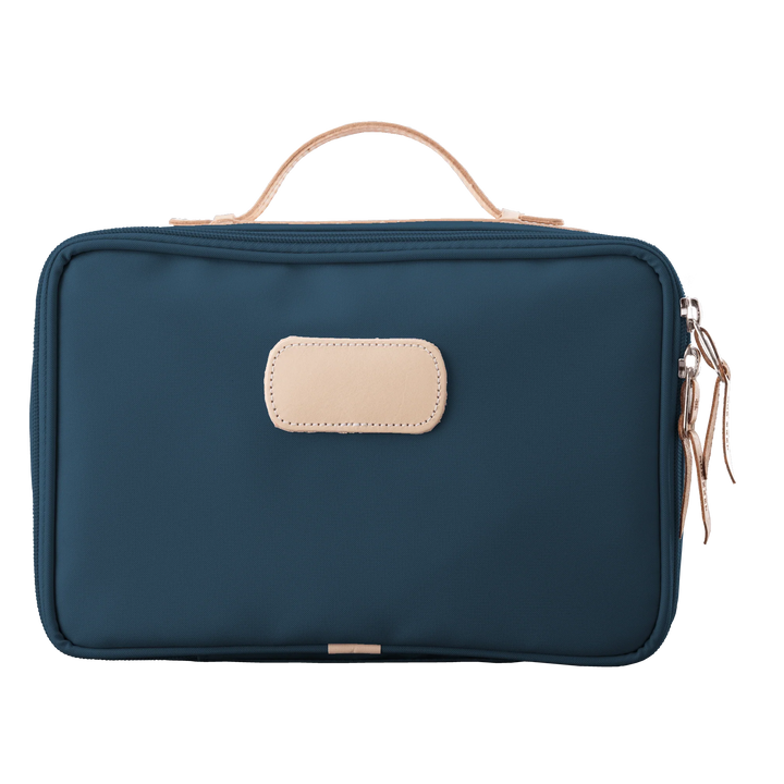 Jon Hart Large Travel Kit in French Blue Coated Canvas