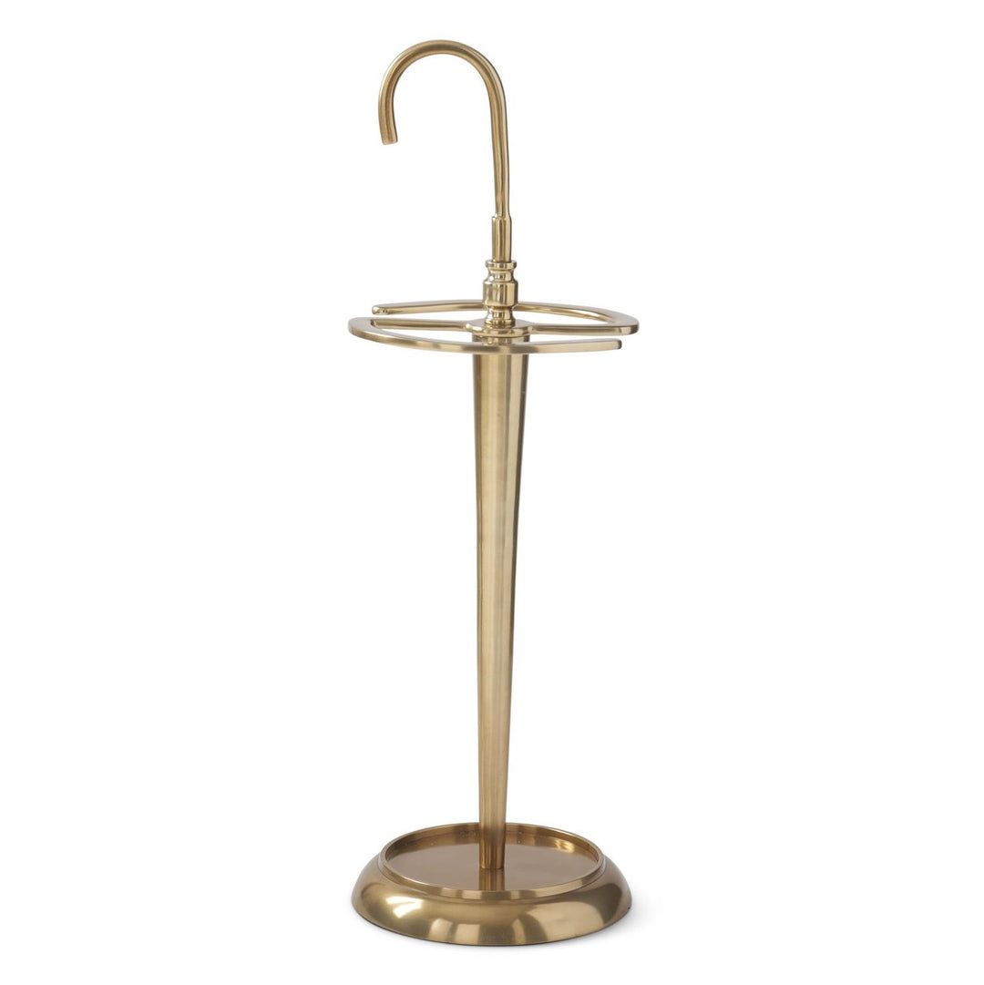 31.25 Inch Gold Metal Umbrella Stand