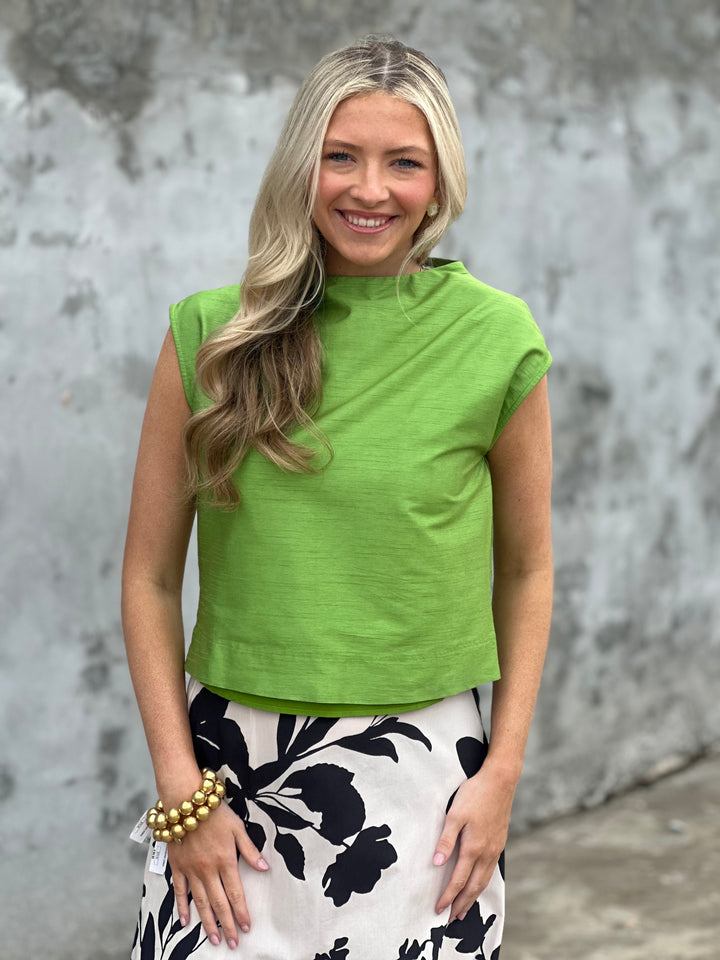 Thomas & Lourdes Sadie Top in Green