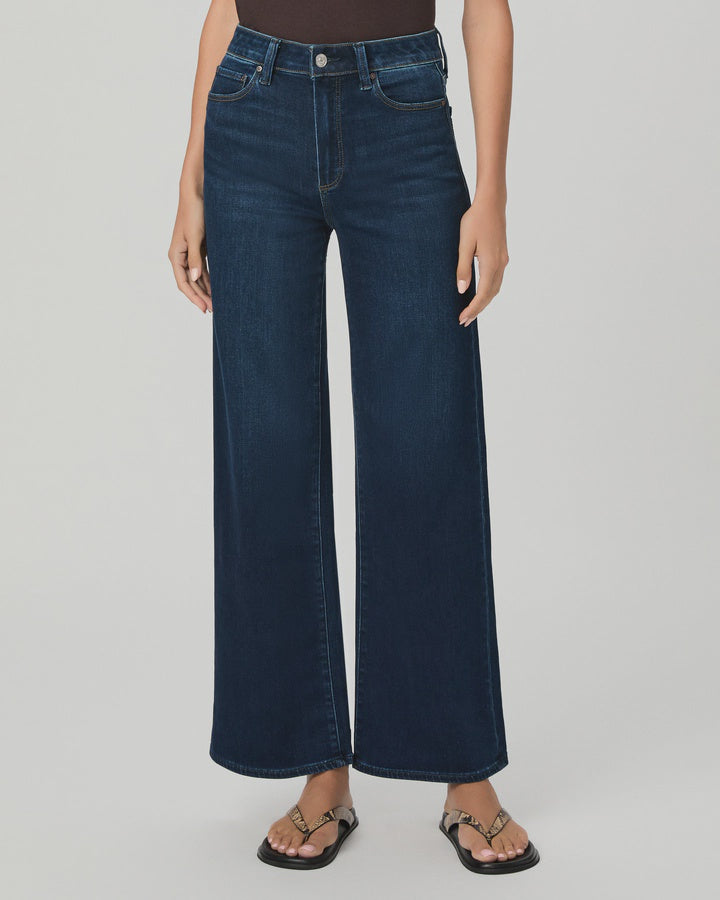 Paige Denim Anessa 31" Wide Leg Jean in Amagansett