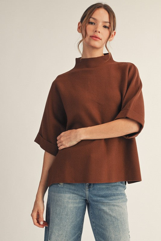 Better Than Basic Sweater in Brown