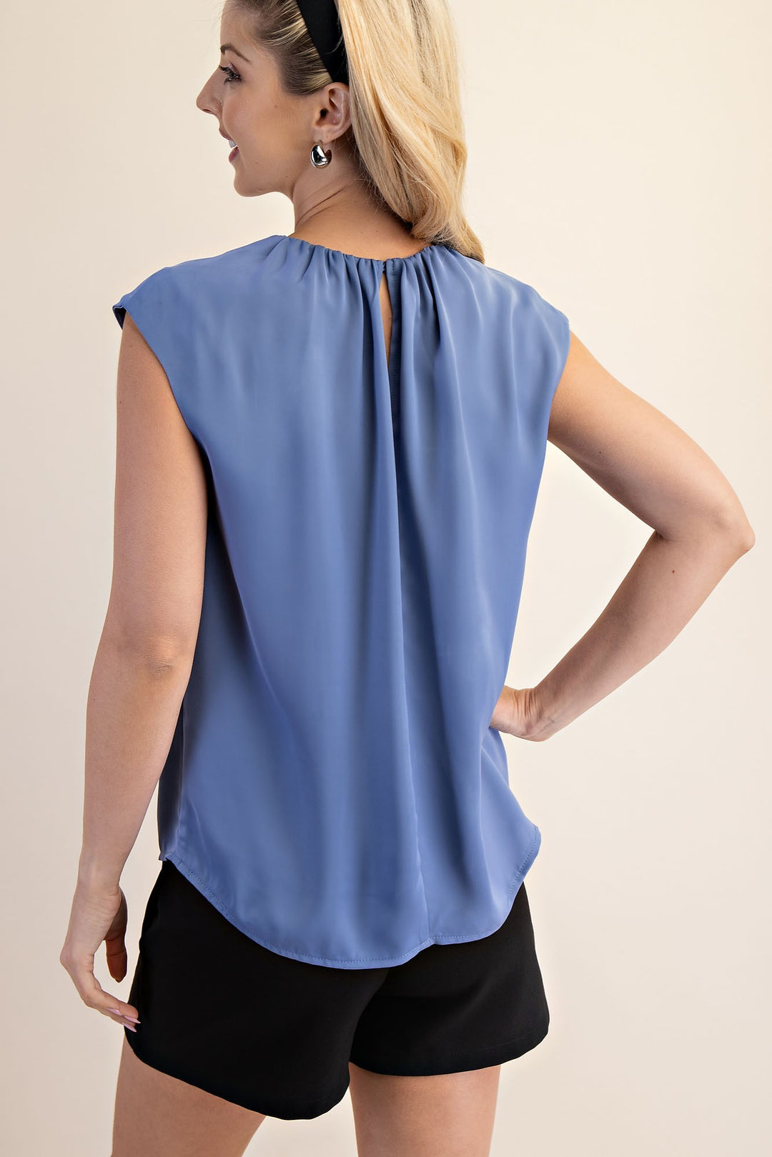 A Good Time Blue Top