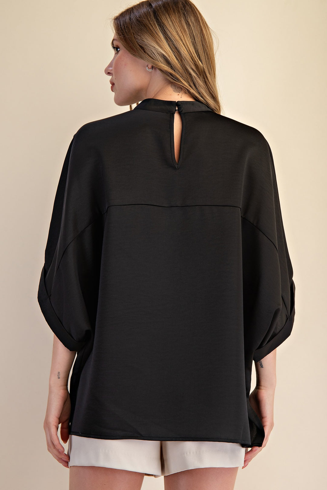 Where I Belong Top in Black