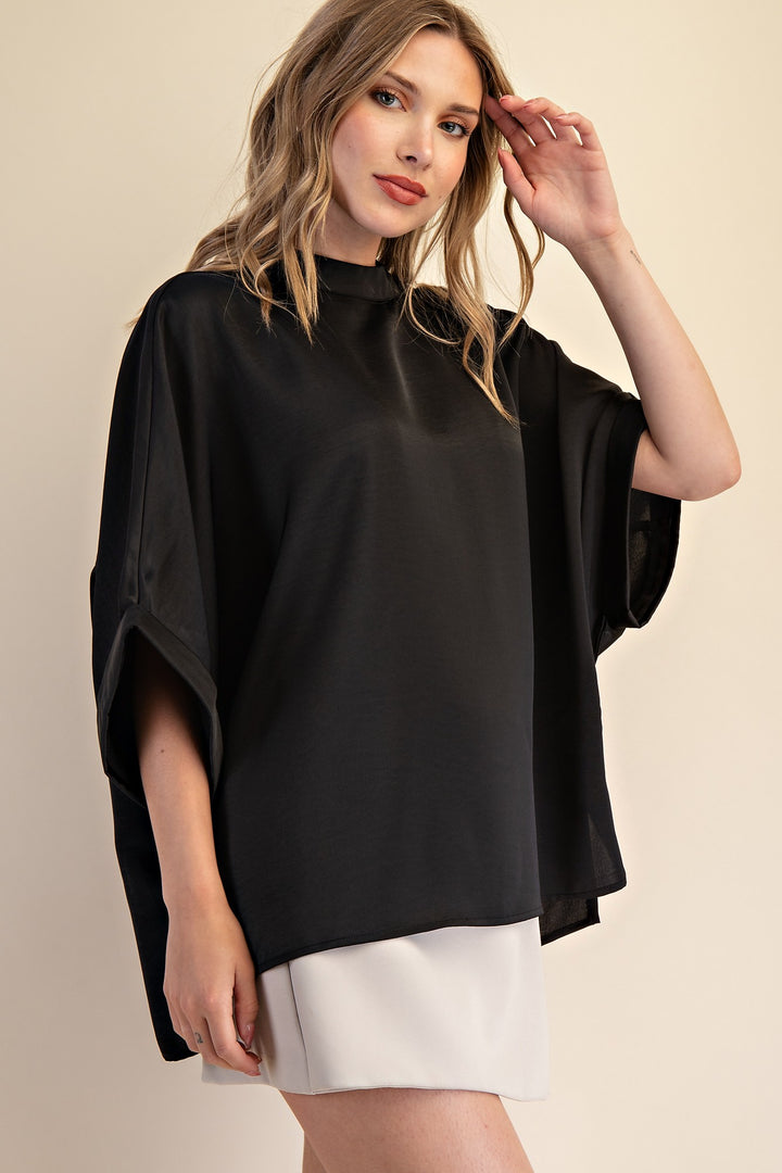Where I Belong Top in Black