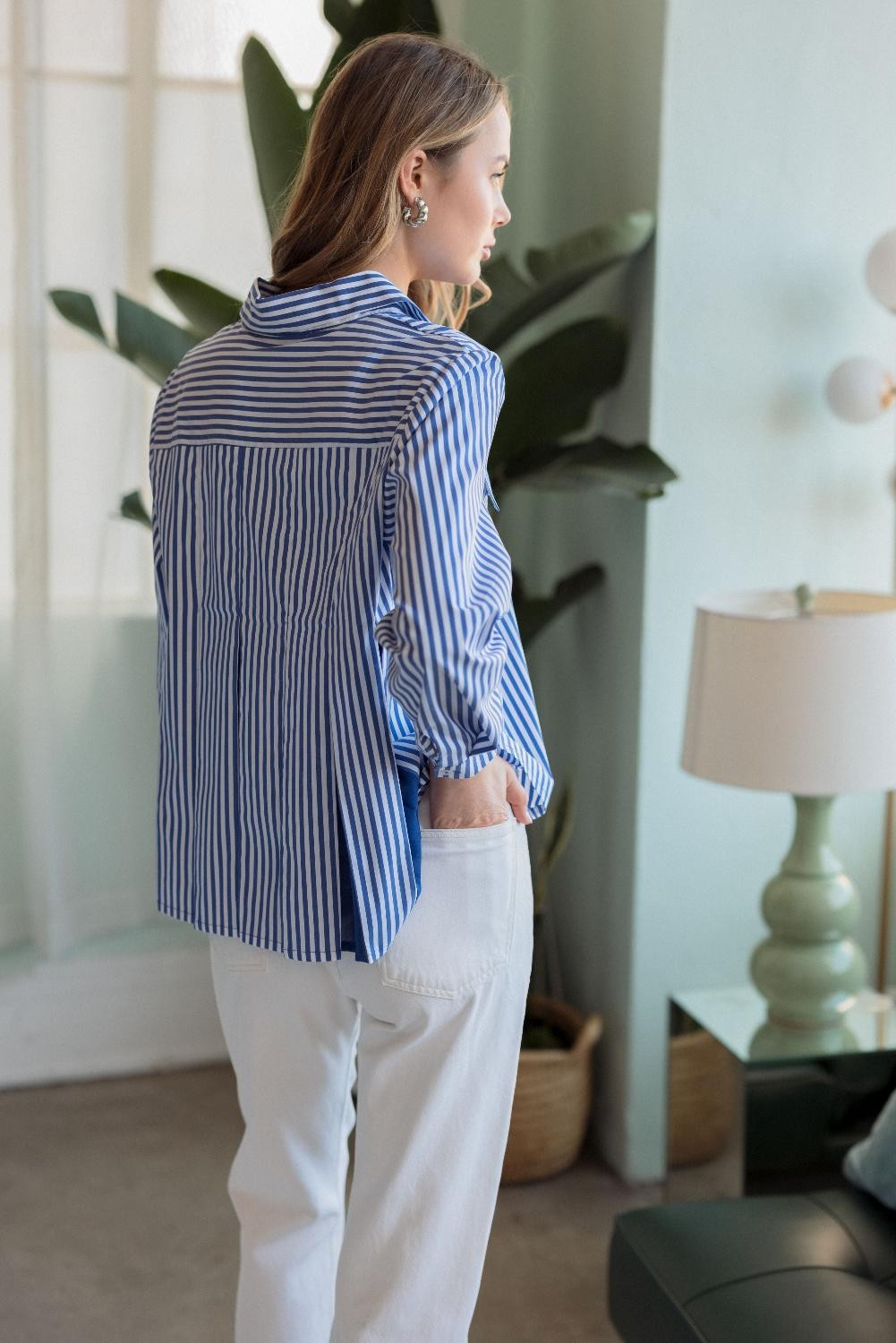Jenn Top in Blue