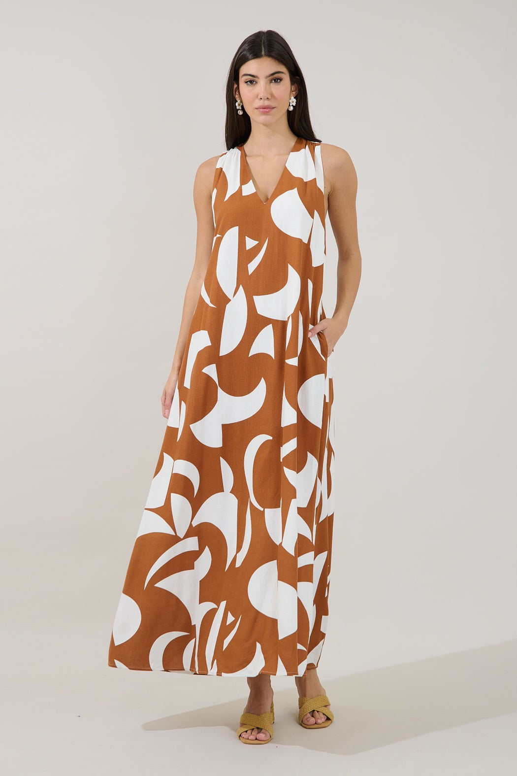 Rubi Halter Neck Maxi Dress
