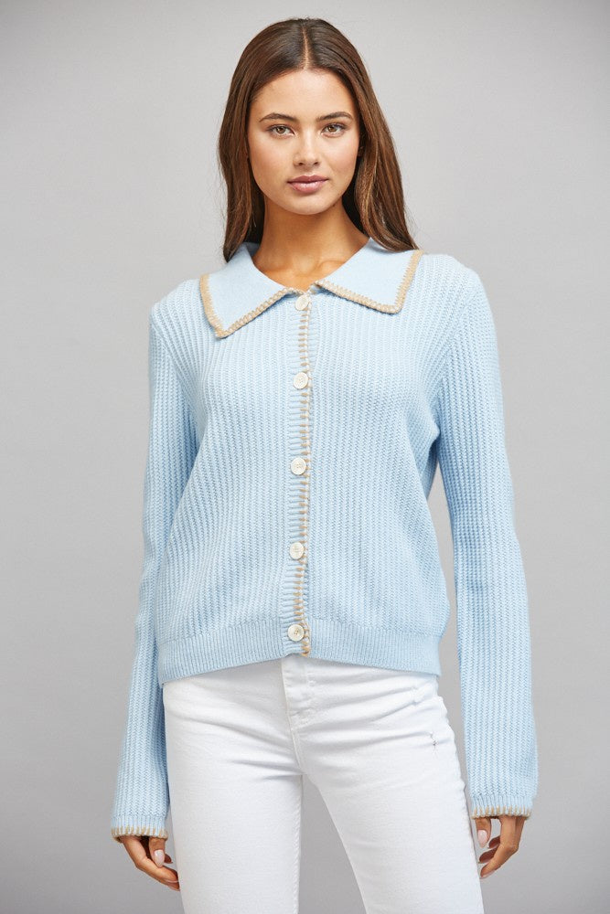 Good Times Baby Blue Sweater