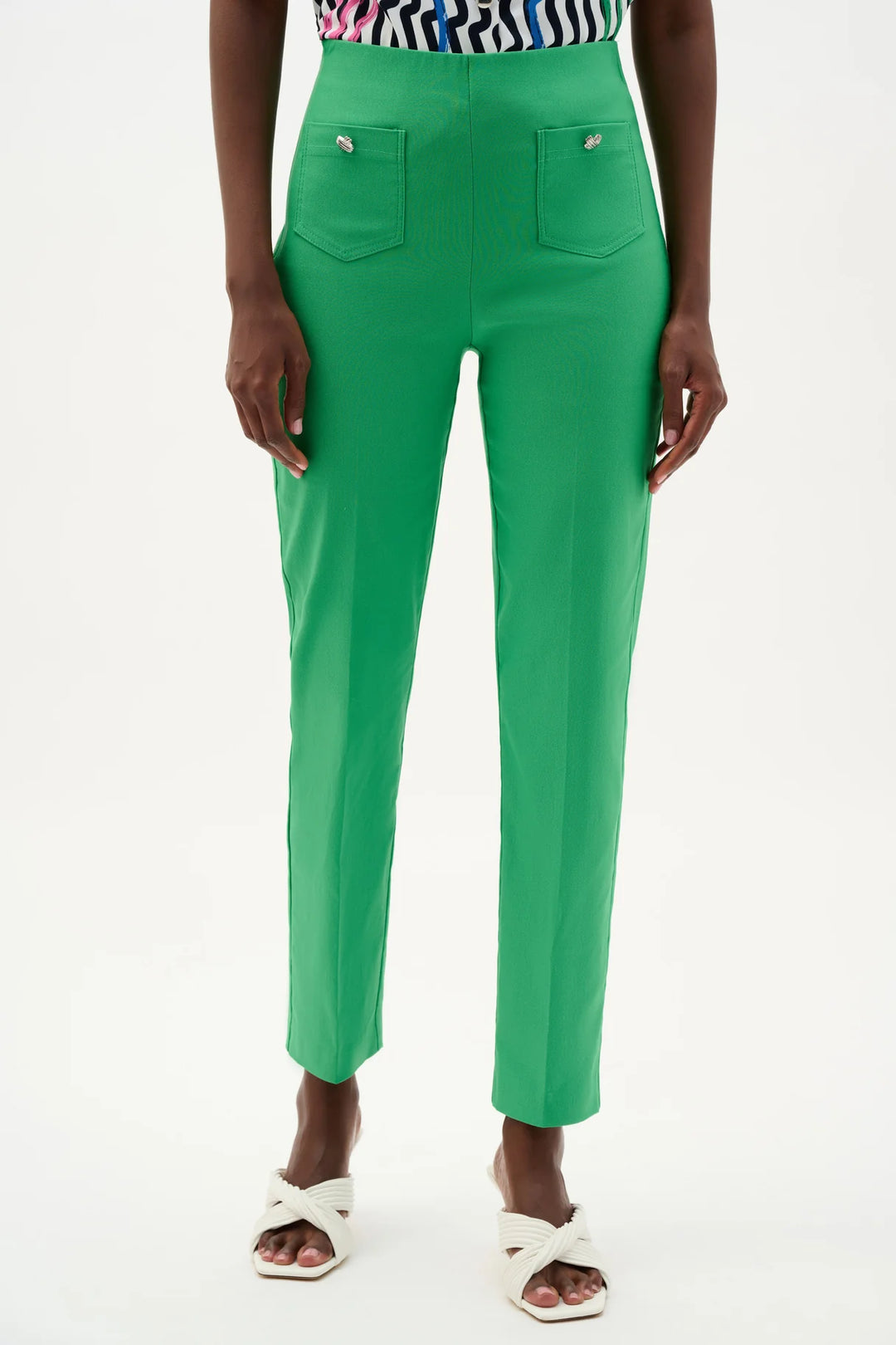 Joseph Ribkoff Green Dress Pant