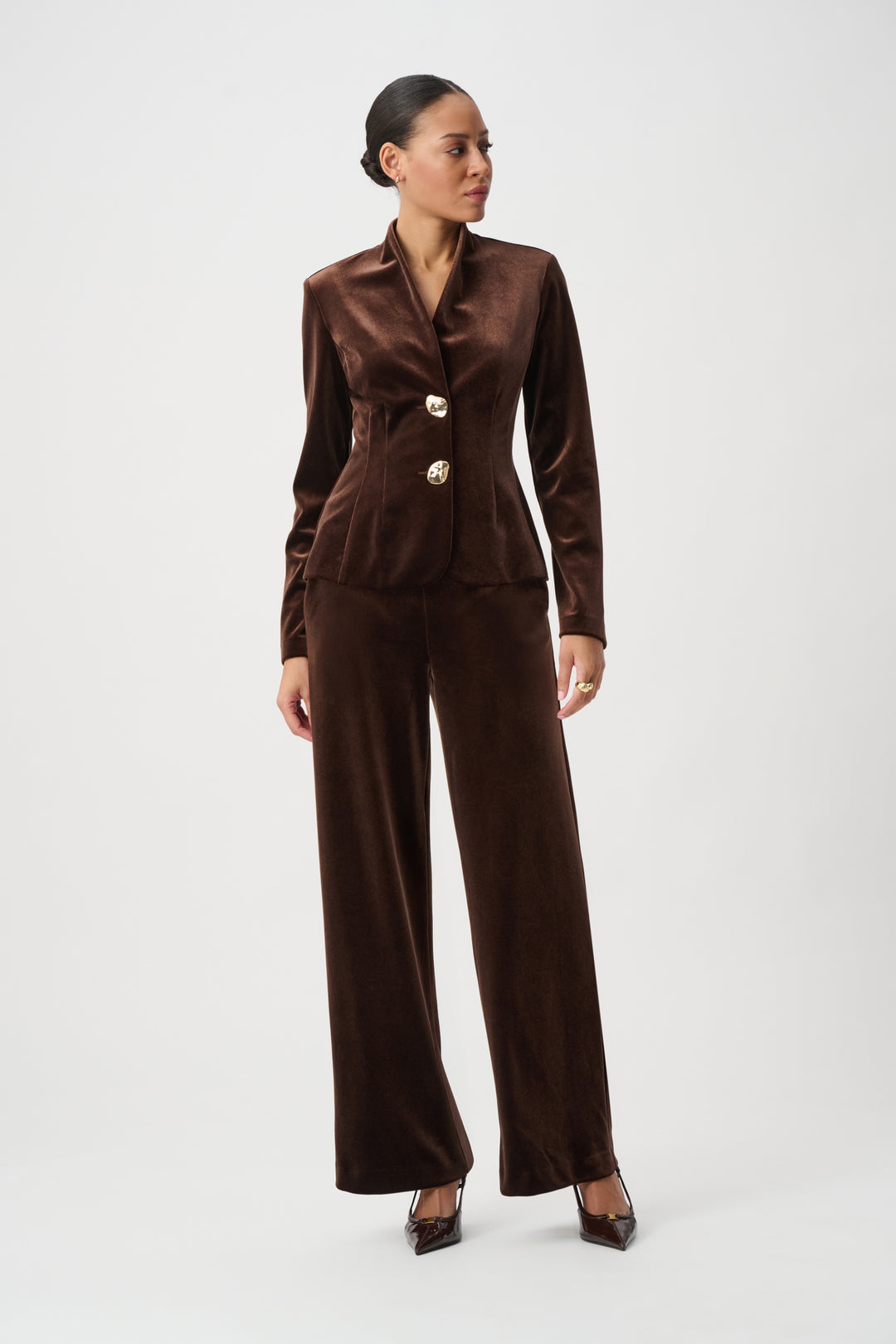 Joseph Ribkoff Mahogany Pants