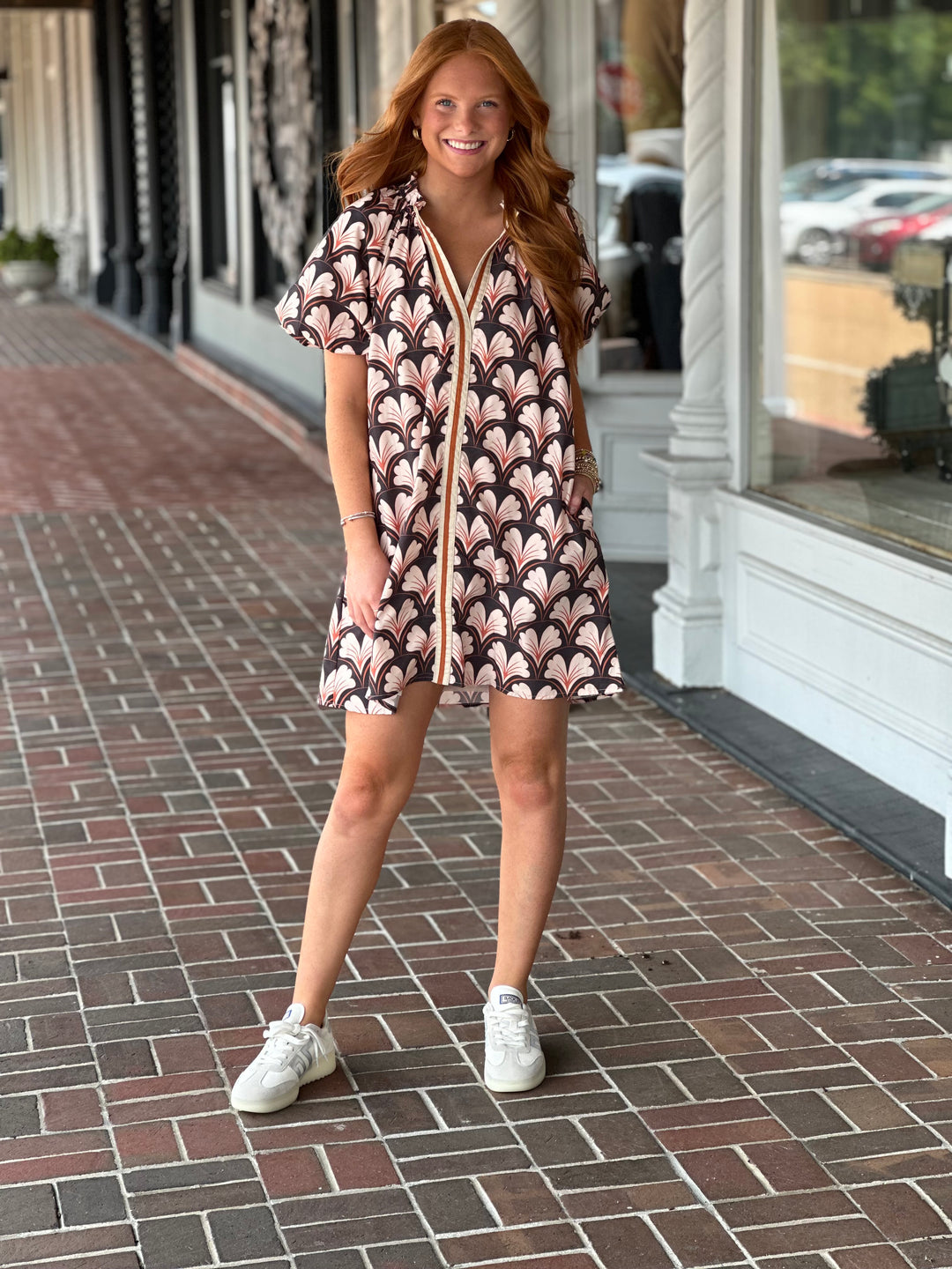 Count On Me Brown Mini Dress