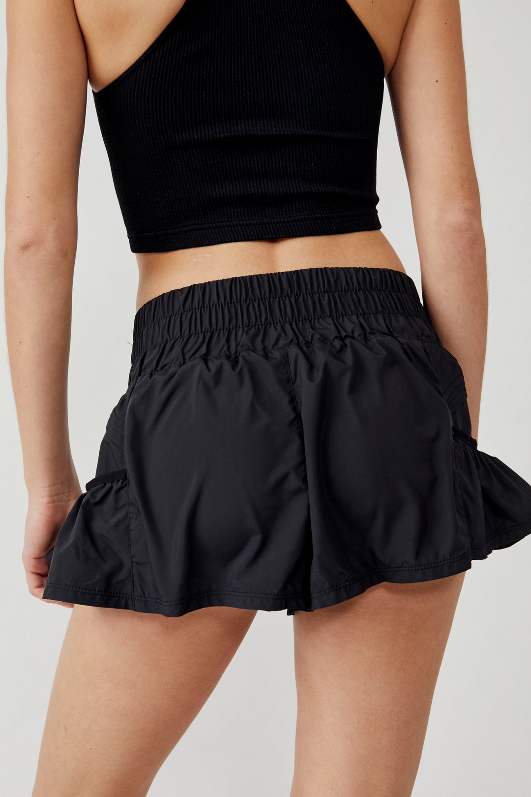 Free People Movement Get Your Flirt On Short in Black