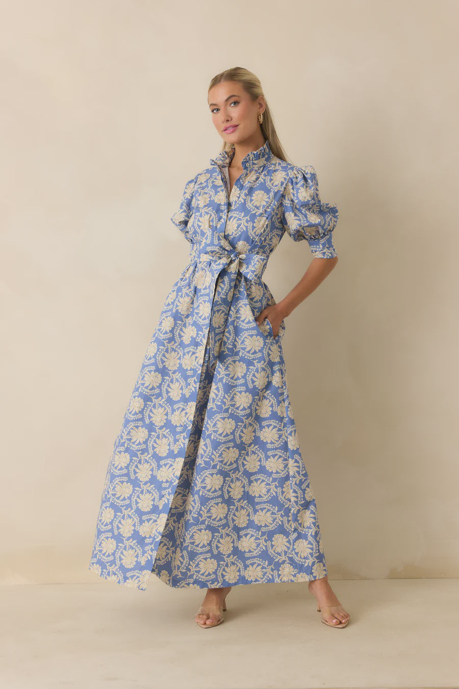 Prosperina Marianne Maxi Dress in Bloomport