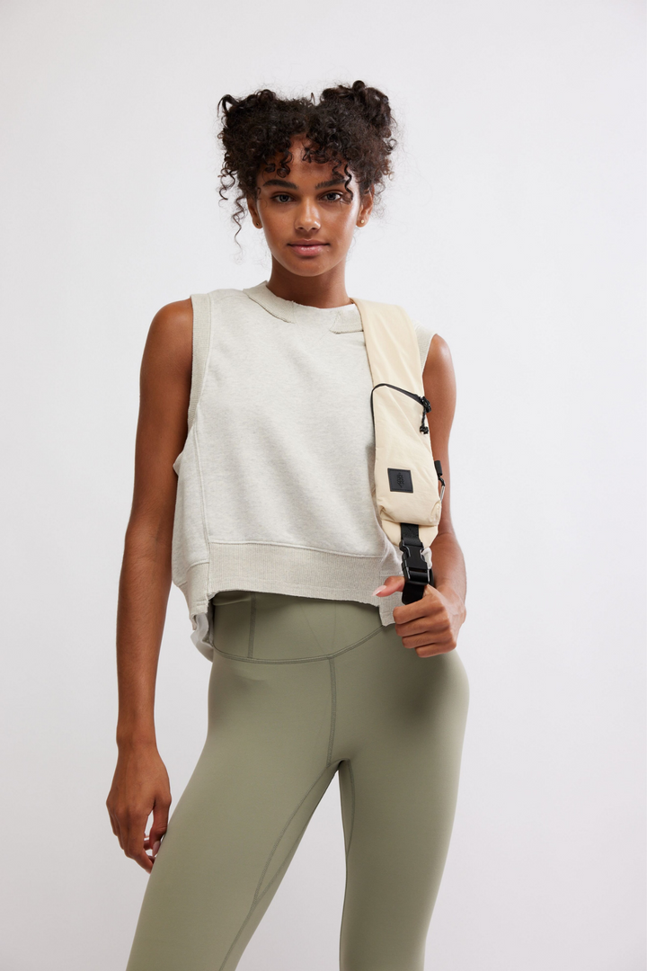 Free People Movement Intercept Tank in Heather Grey