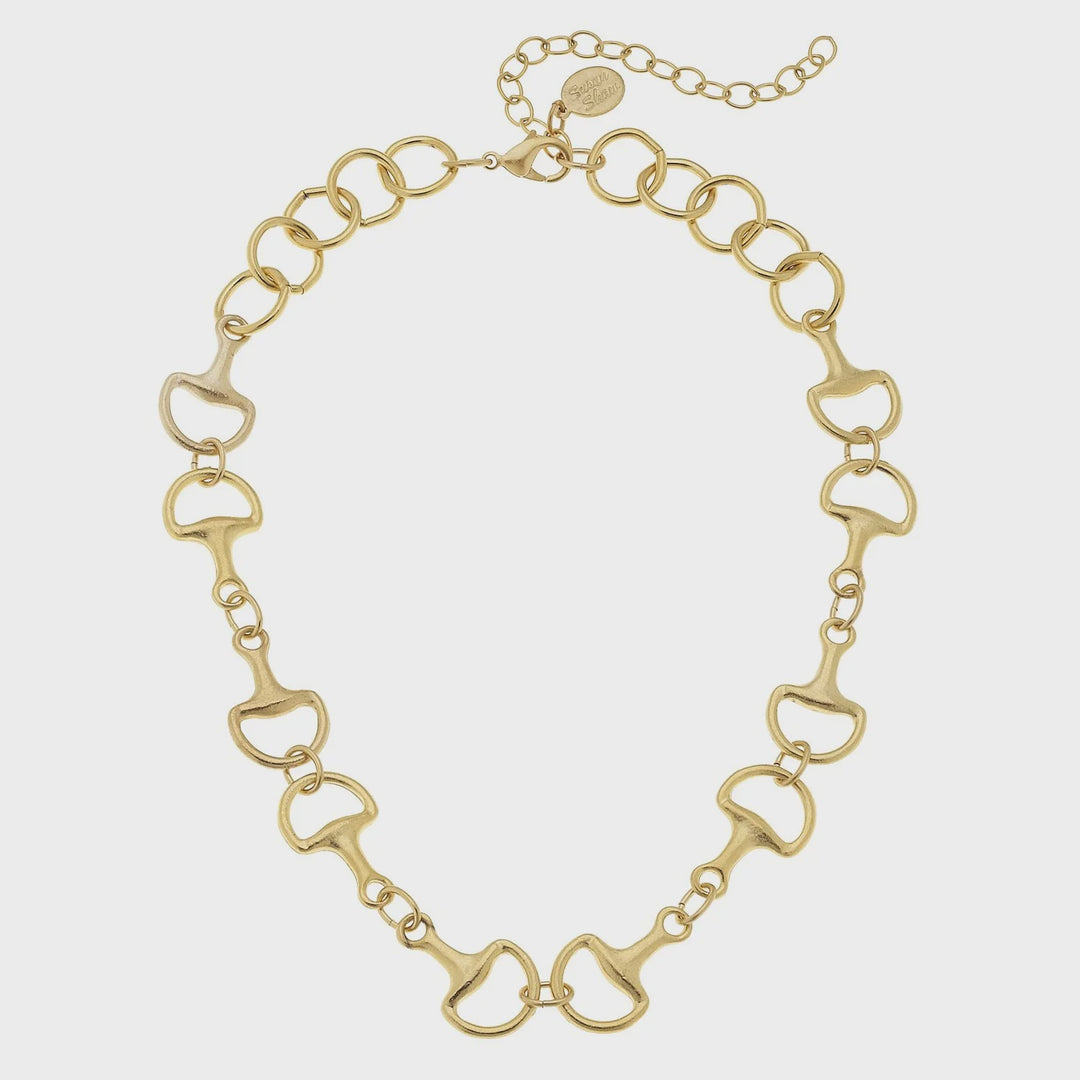 Susan Shaw Horse Bit Necklace