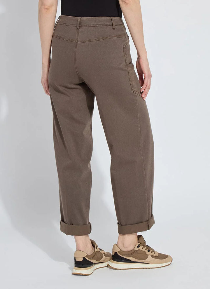 Lysse Penelope Curved Cuffed Denim in Antique Wash